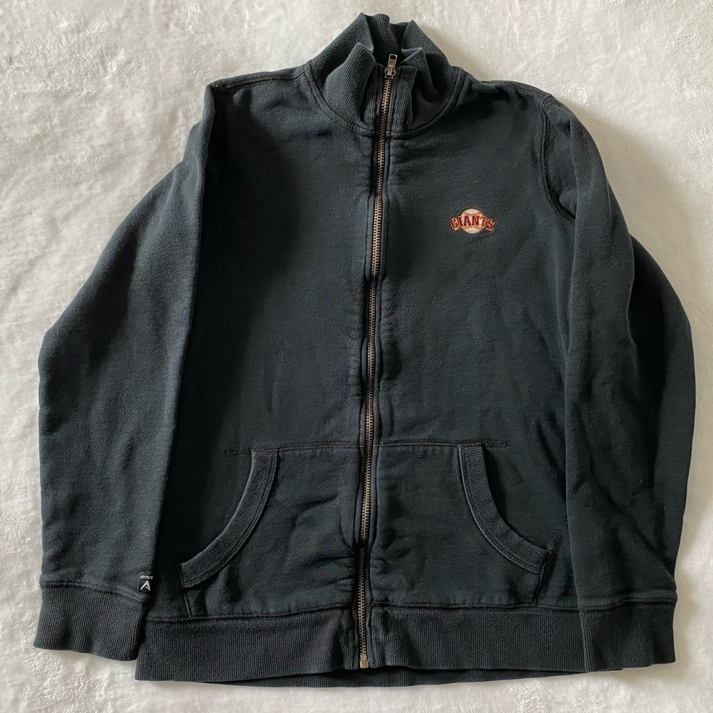GIANTS zipper‎ Sweater Size Medium